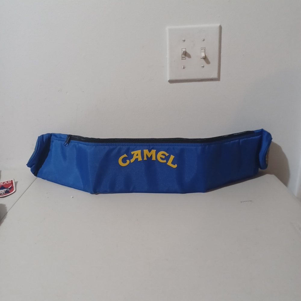 ED Joe Camel Cigarette Cooler Bag Beverages Insulated 6 Pack Beer Sleeve Tube
